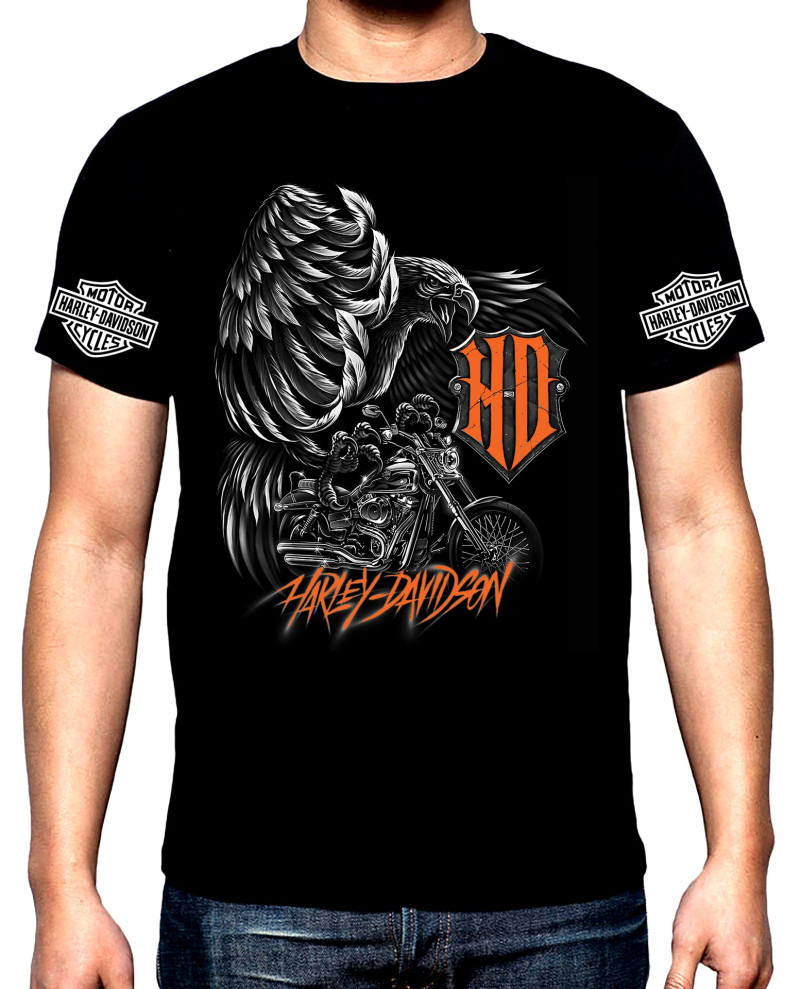 Тениски Харлей Дейвидсън, Harley Davidson, мъжка тениска, 100% памук, S to 5XL
